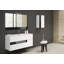 28 comptoir de meuble-lavabo simple avec trous de robinet-93961512