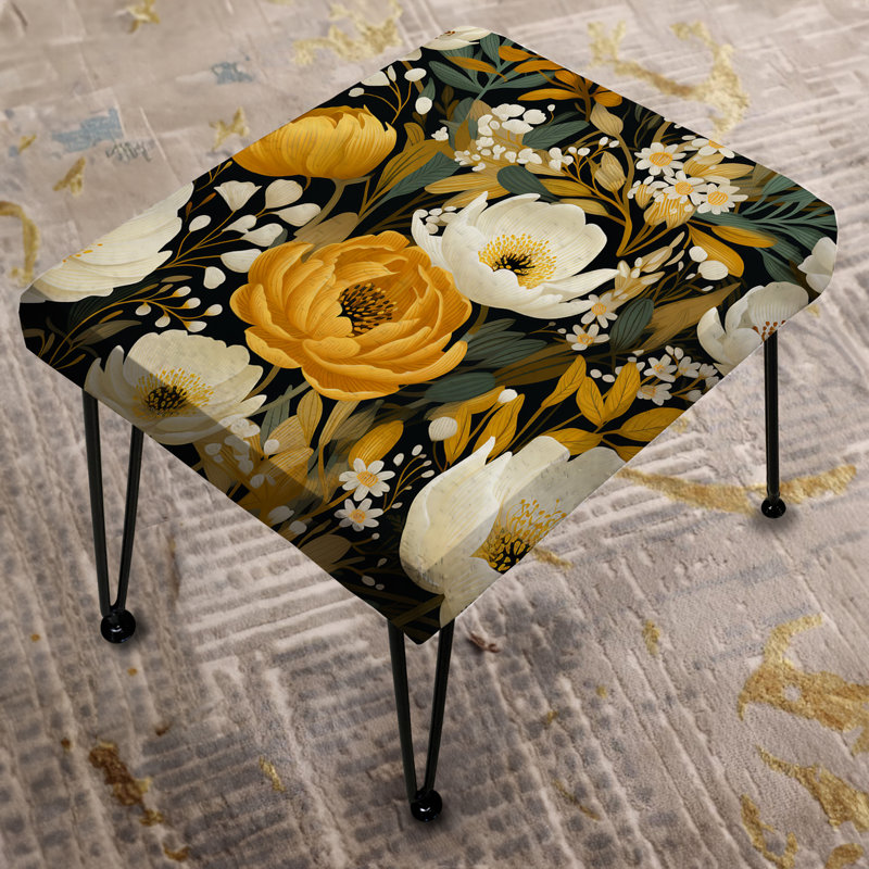 Motif floral jaune I Bohemian Bliss