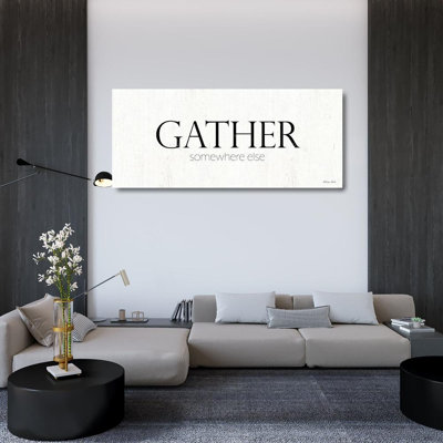 Art sur toile tendue avec châssis Lark Manor ™, Susan: Gather Somewhere Else