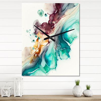 Jermichael Aluminum Wall Clock