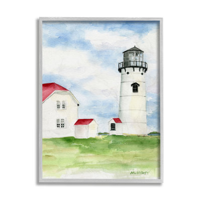 " Chatham Harbor Lighthouse Coastal Cape Destination " by Melissa Hyatt LLC