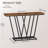 47.2" Console Table Entryway Table Display Stand