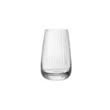 Mixology Ribbed Cocktail Club DOF Drinking Glasses (Set of 6)