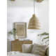 Mccoy Single Light Rattan Plug-in Pendant
