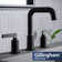 Karran 2-Handle Three Hole Widespread Bathroom Faucet with Matching Pop-up Drain