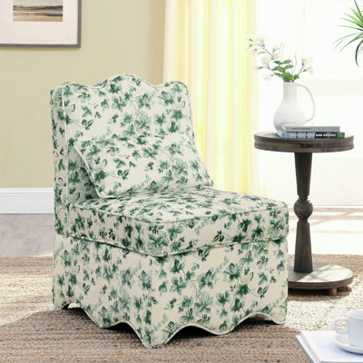 Chaise en flanelle simple avec coussin d'assise et dossier moelleux, sans accoudoirs, coussin assorti pouvant être utilisé comme coussin de taille, cette chaise de salle à manger peut être utilisée dans le salon