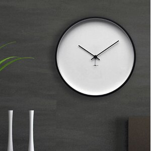 JONSSON Timeware NADA Metal Wall Clock & Reviews | Wayfair