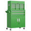 Coffre à outils 8 tiroirs, armoire à outils amovible en métal 2-en-1 avec roues verrouillables-840982014