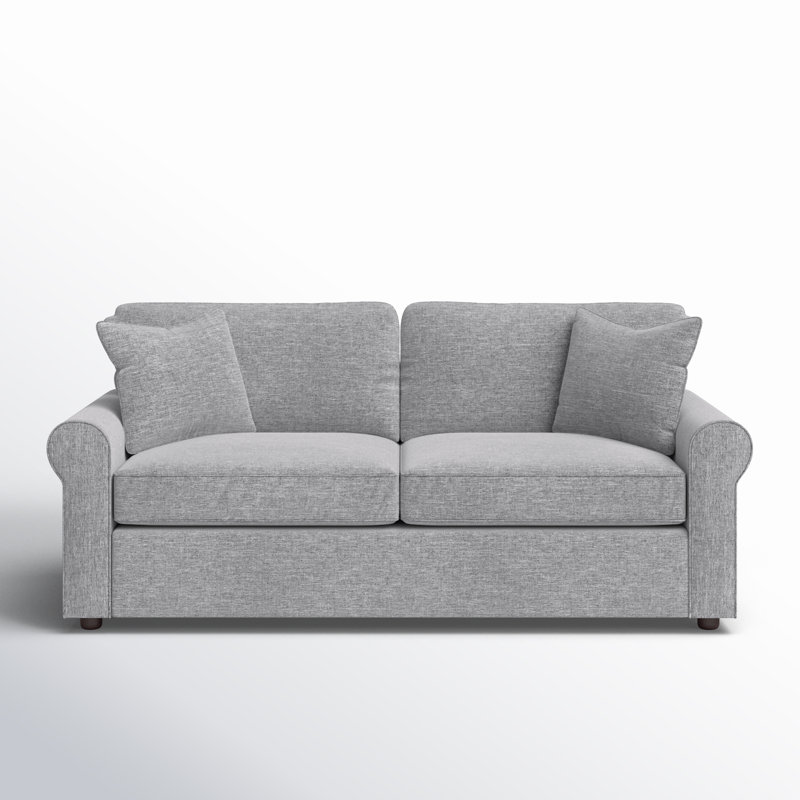 Warrington 82'' Upholstered Sofa, Bayou Stone Canvas