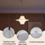 Lustre 20 pouces avec ampoules Creative Ufo
