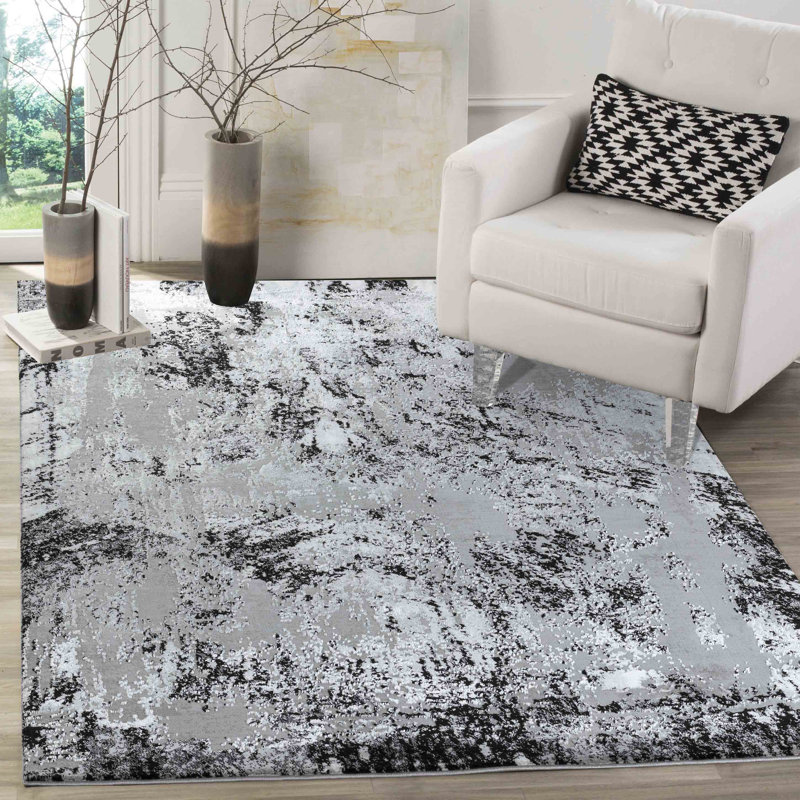 Galt Abstract Area Rug, Rectangle 120 x 170cm