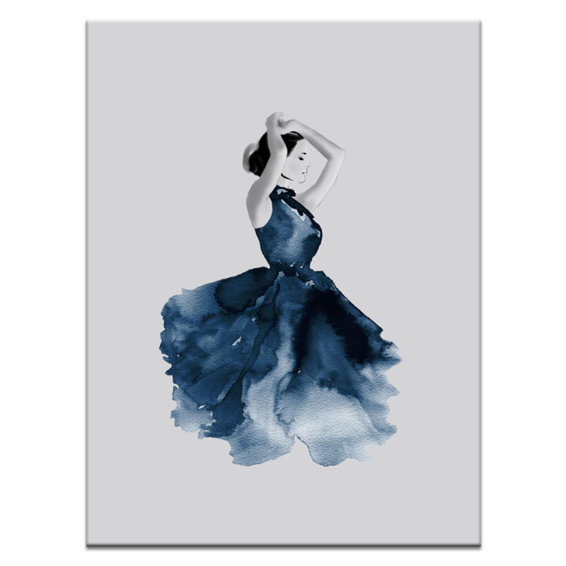Painting on Canvas, 51cm H x 41cm W, Wrapped Canvas