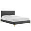 Lit plateforme en velours Yasmine Channel-1674848890-1674848885