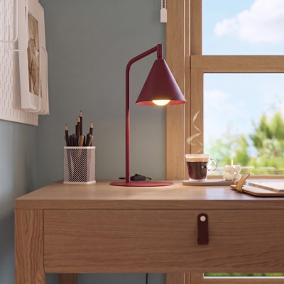 Steel Standard Table Lamp