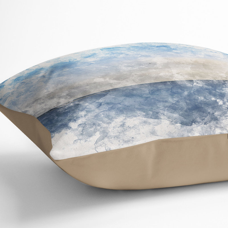 Square Cushion, 40cm H x 40cm W x 15cm D, Stone