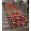 Tapis rouge anadol noué à la main de conception unique 3 pi 7 po x 10 pi 2 po