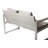 Pangea Home Chester 4-Person Aluminum Outdoor Conversation Set with Cushions – Modern Patio Seating with Rust-Free Frame, Poly-Resin Arms & All-Weather Rattan Seat and Back-27447590