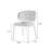 Green Solid back side Chair(Set of 2)