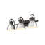 Meuble-lavabo de salle de bain 3 lumières Iftimie-1133623462-1133623463