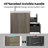 24" Floating Single Bathroom Vanity Wall-Mounted with Integrated Resin Top Basin, 2 Soft Close Drawers, Full Assembly-371137295-395725167