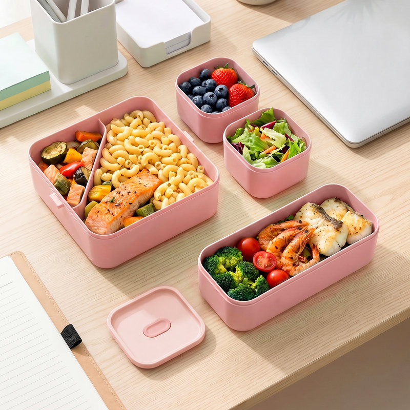 Food Storage Container, Pink