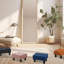 Tabouret d'appoint en bois massif Etherson-2105953588