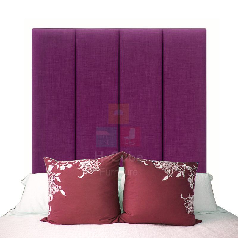 Alton Upholstered Headboard, Kingsize (5'), Purple