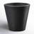 Madison Indoor/Outdoor Modern Round Planter-309931488-309931513