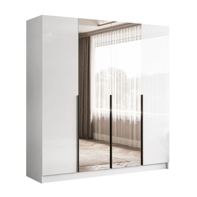 4 Door Manufactured Wood Wardrobe
