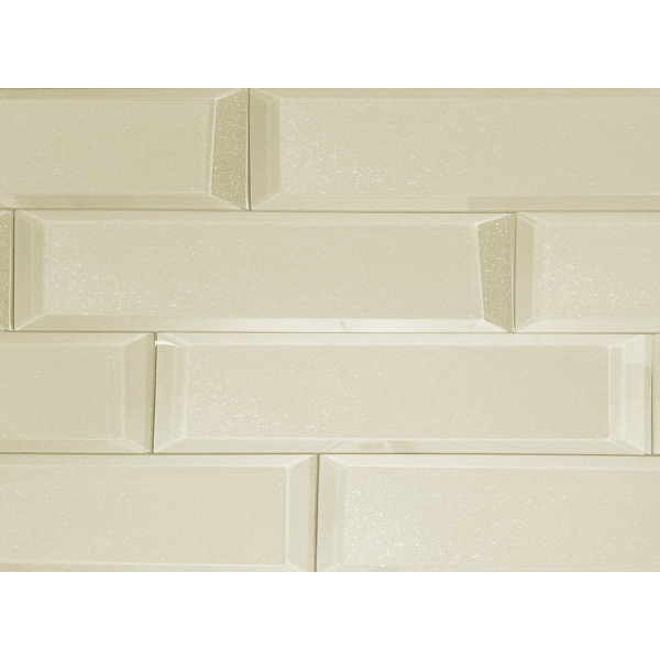 Panneau Mosaïque Effet Argenté Givré En Pâte De Verre – 300x300 Mm, Pose Facile Sur Maille, Pour Cuisine Et Salle De Bain