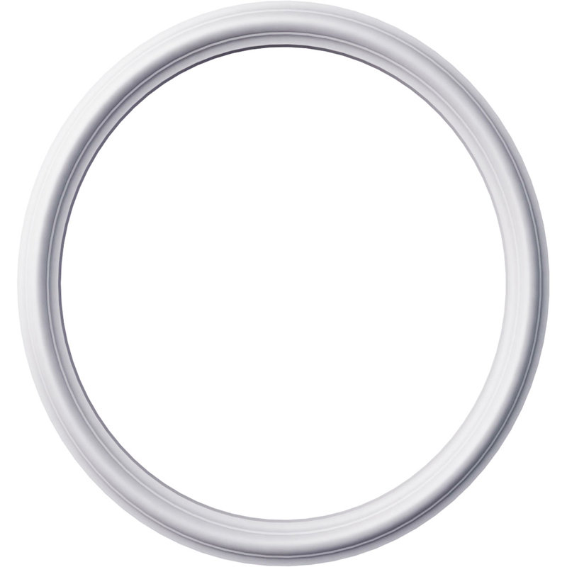 Médaillon de plafond Endurathane Rajesh, P 12 3/4 po x P 5/8 po, apprêté en usine
