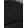 Solid Colour Shag Area Rug Black