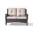 Ambarvale 53'' Wide Straight Wicker Loveseat with Cushions-276452152-271303437