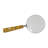 Magnifying Glass Sculpture For Home Decor -  Decorative Object For Office Desk, Shelf Accent, Or Living Room Decoration - 9", Tan & Brown