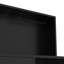 2 Bottle Cabinet/Enclosed Storage Wine Bottle Rack Black
