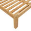  Ensemble de canapé à palettes en bois d'acacia brun massif