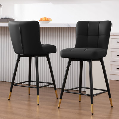 Tabouret de bar pivotant 26 po