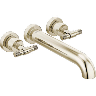 Litze® Double Handle Wall Mounted Roman Tub Faucet