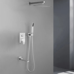 Système de douche complet avec valve brute
