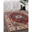 Tapis oriental rouge / gris / ivoire-1452185765