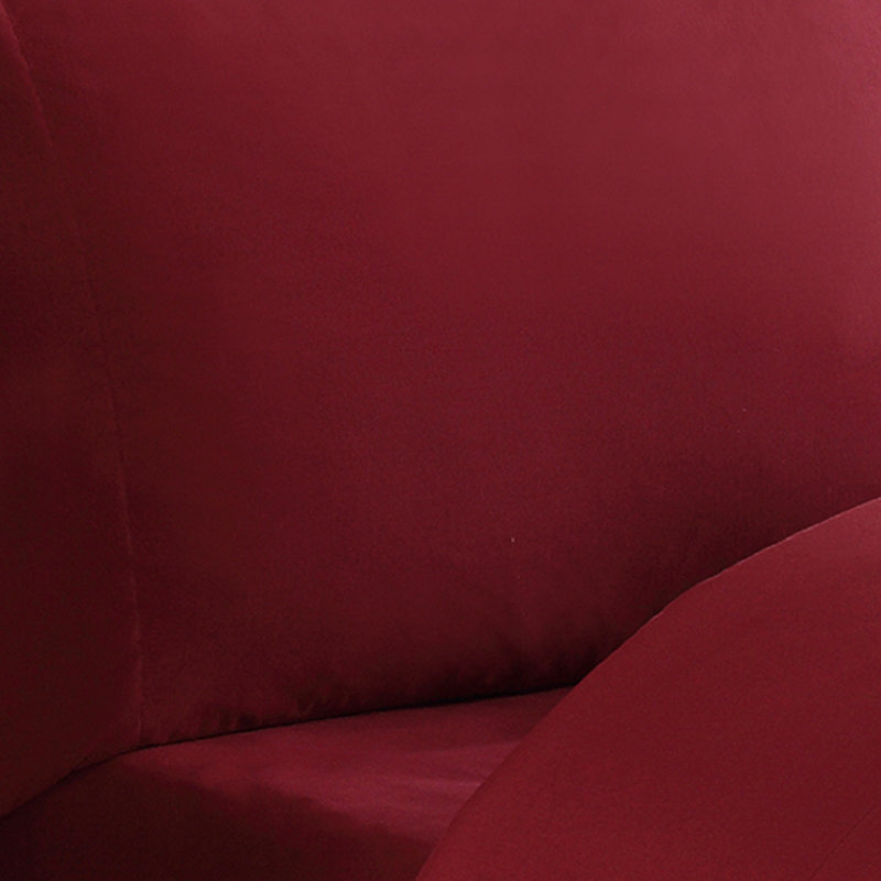 King Red Solid Microfiber Polyester Sheet Set