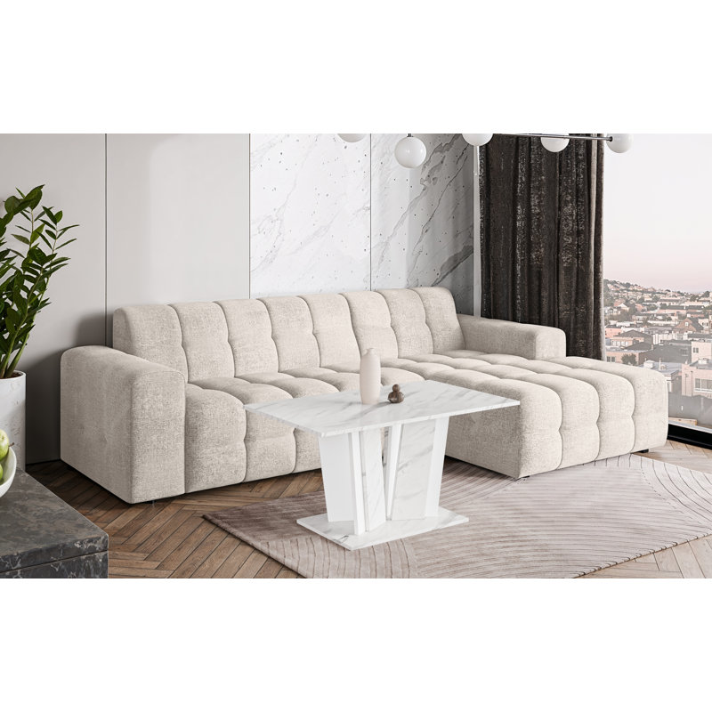 Doha 2 Coffee Table , White