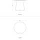 Circula End Table