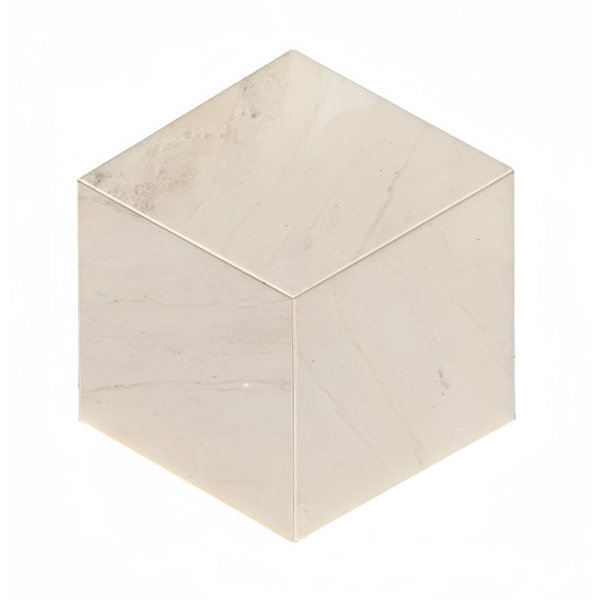 Hexagon Polished Marble Tile,1 box 12 pcs