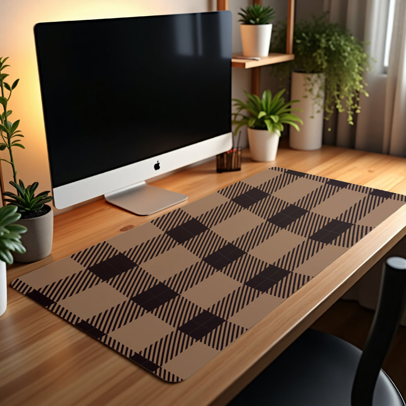 Polyester Desk Pad, 31.5x15.5