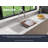 Baveno Lux 33.86'' L Undermount Double Bowl Granite Kitchen Sink