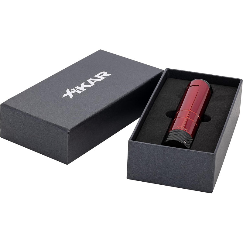 Allume-cigare à double jet XKAR Turrim, Rouge