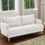70" Upholstered Square Arm Loveseat Sofa Modern Sofa Couch with USB-1916749034-1916749033