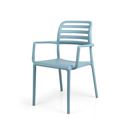 Geertruidenberg Stacking Patio Dining Armchair with Cushion