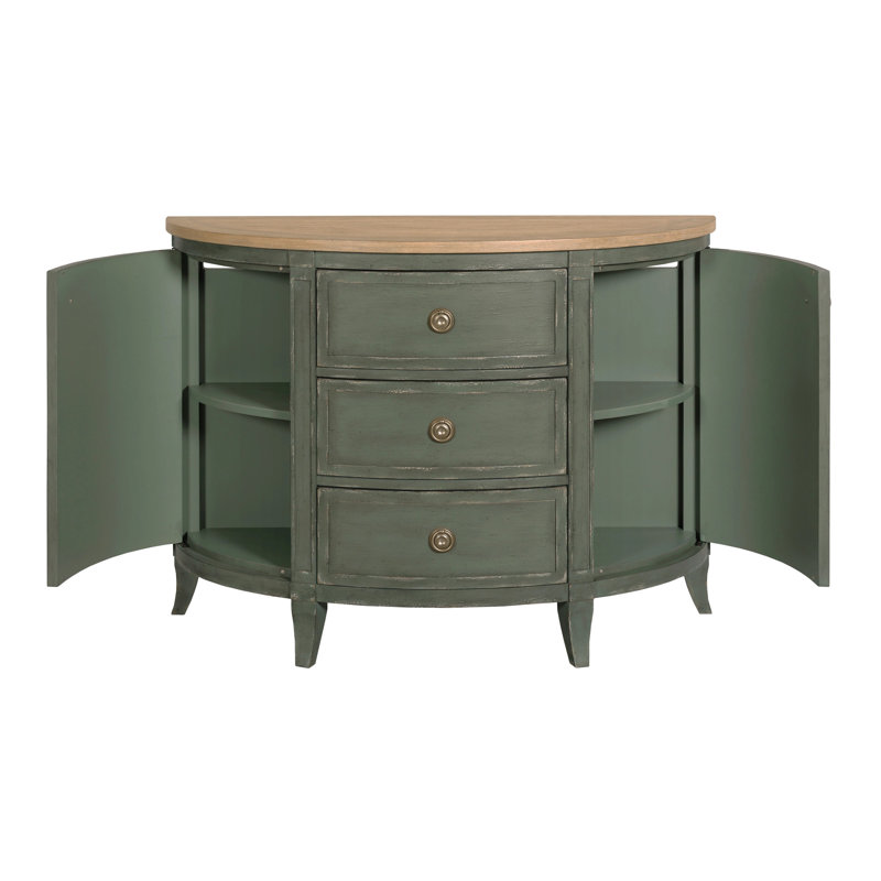 Garwood DEMILUNE CHEST, Green